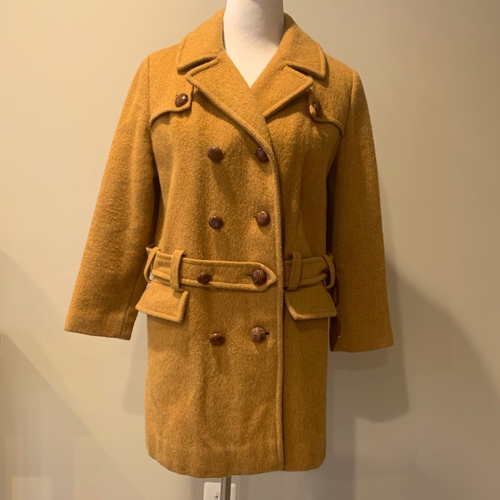 Vintage 1970’s Cool Double Breasted Coat